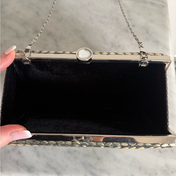 Green Mosaic Clutch Bag ( has shoulder strap also) bought in Greece - Picture 4 of 6